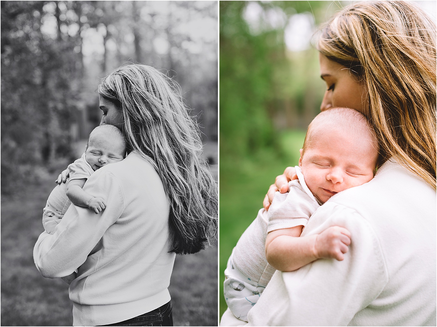  outdoor newborn session kitchener 